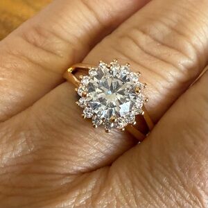 Pretty Bird 18k Rose Gold Plated Ring